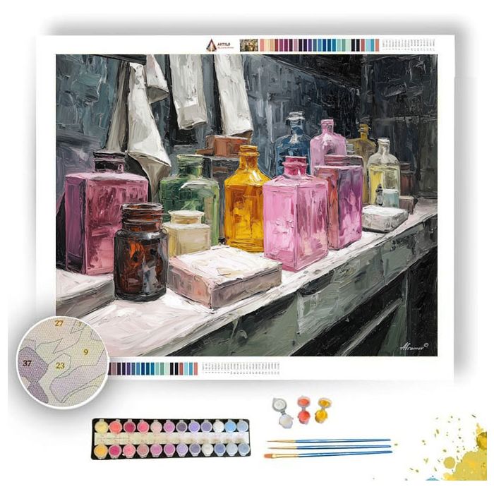 DARK MOMENT - Paint by Numbers Full Kit