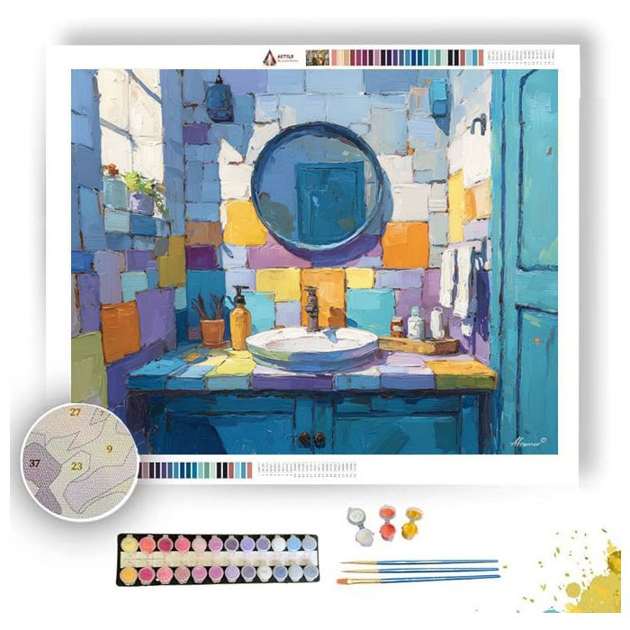 LIGHT FORM - Paint by Numbers Full Kit