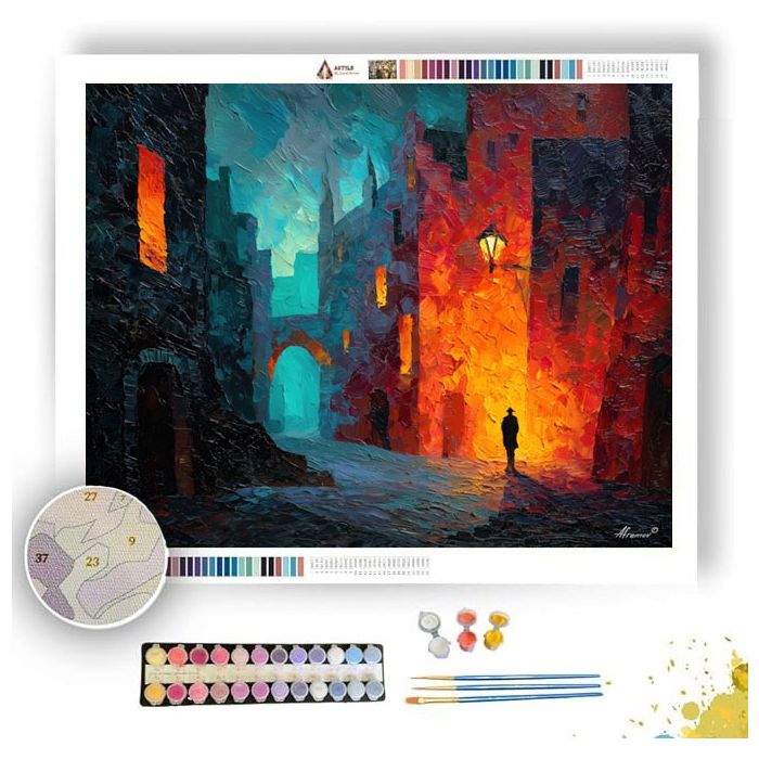 TWISTED SURFACE - Paint by Numbers Full Kit