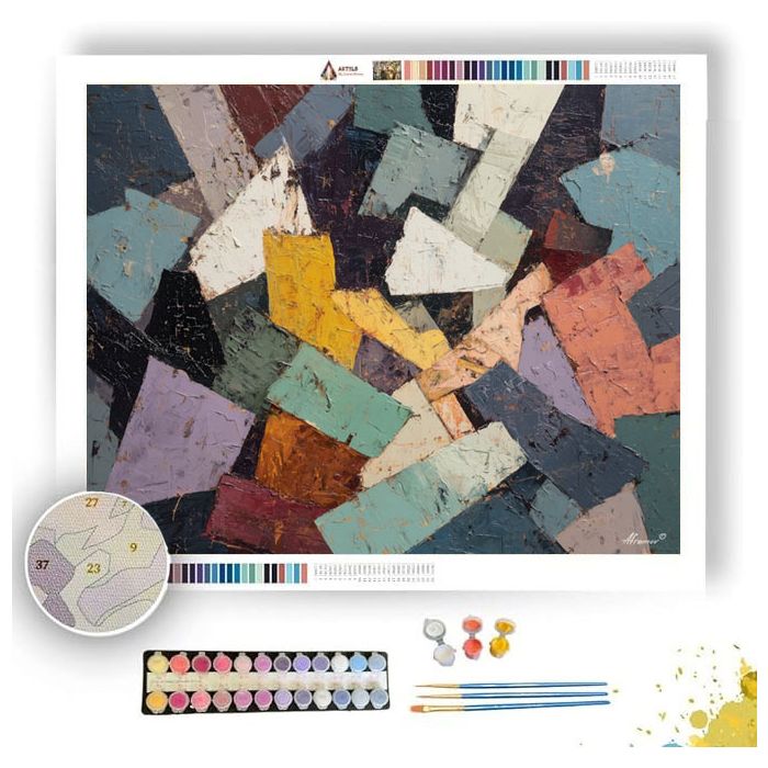 TENSE TENSION - Paint by Numbers Full Kit