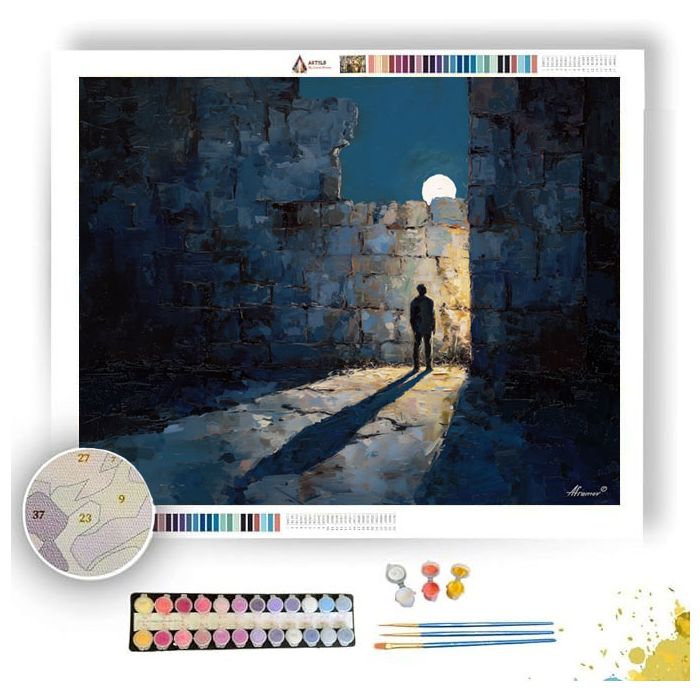 FOCUSED FRAME - Paint by Numbers Full Kit