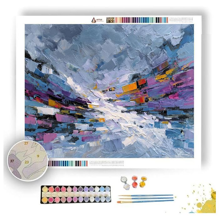 DRIFTING MOTION - Paint by Numbers Full Kit