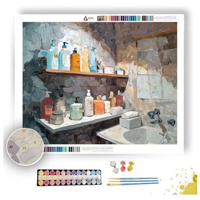 DRIFTING DEPTH - Paint by Numbers Full Kit