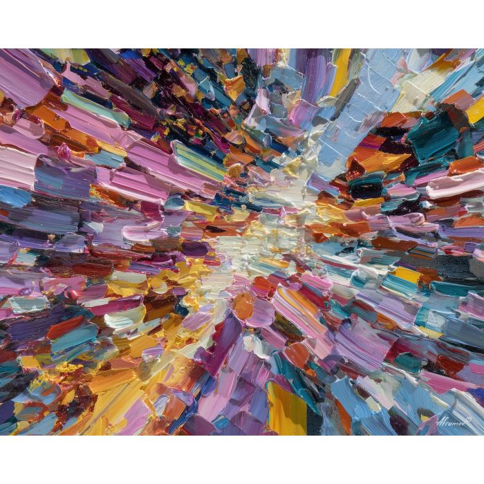 dense, moment, geometric abstract, palette knife, oil painting, impasto, thick paint, textured surface, expressive art, painterly style, material depth, visual rhythm, hand painted, layered pigment, atmospheric, fine art, contemporary painting