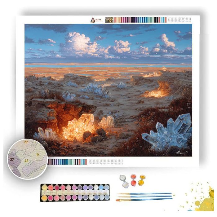 GLASSEMBER PLAINS - Paint by Numbers Full Kit