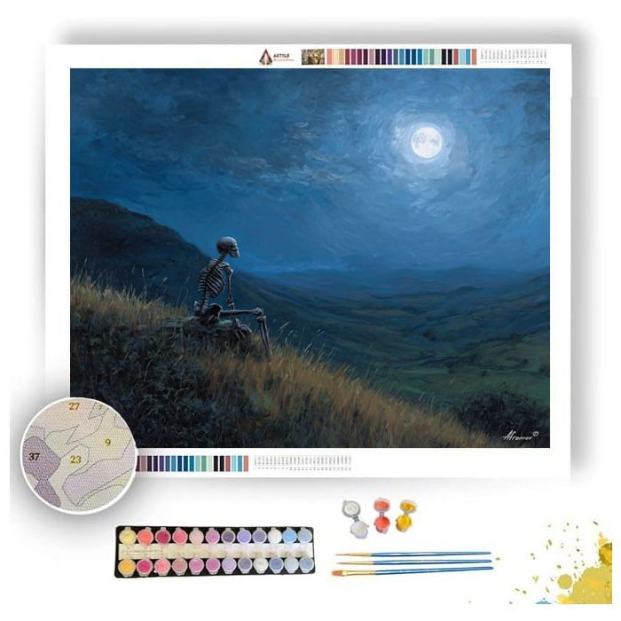 MOONWATCHER BONES - Paint by Numbers Full Kit