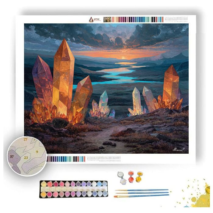 EMBERPRISM VALLEY - Paint by Numbers Full Kit