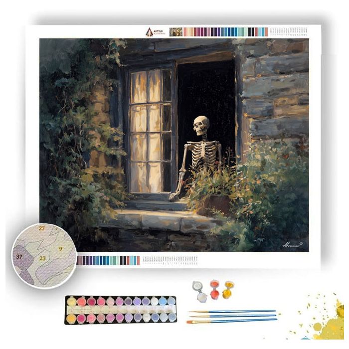 BONEWINDOW EVENING - Paint by Numbers Full Kit