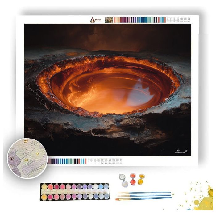 CINDERGLASS BASIN - Paint by Numbers Full Kit