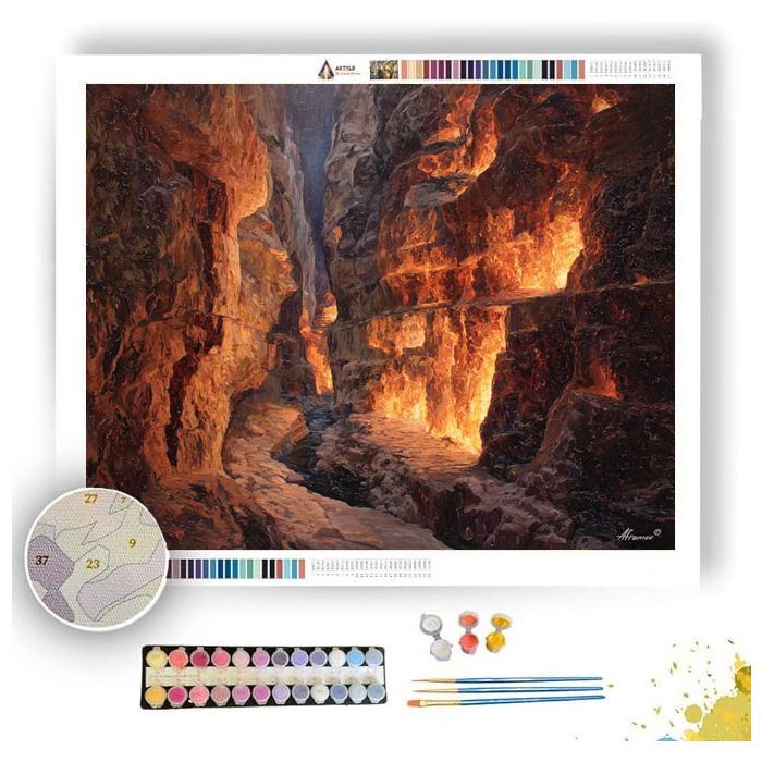 CRYSTEMBER CANYON - Paint by Numbers Full Kit