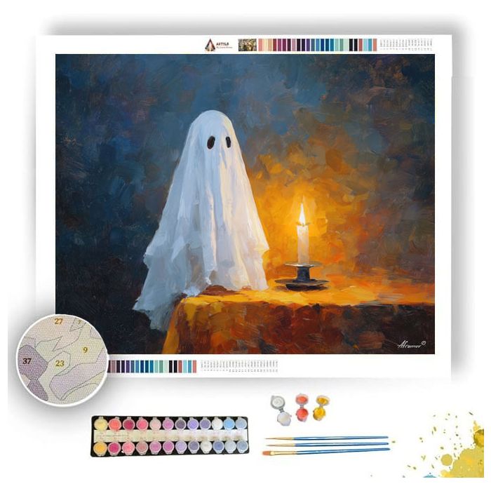 CANDLELIGHT BUDDY - Paint by Numbers Full Kit