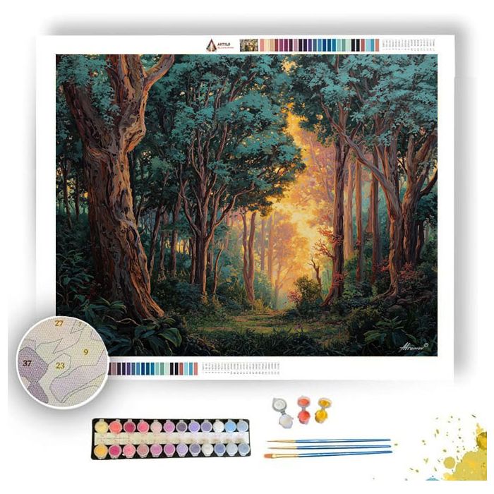 BRANCHSONG GROVE - Paint by Numbers Full Kit