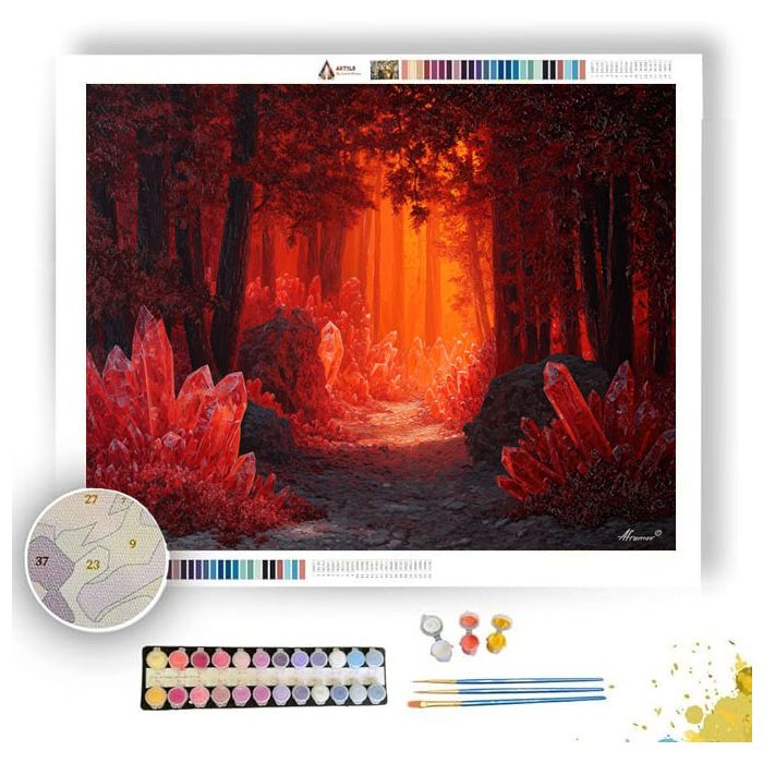 EMBERCRYST GROVE - Paint by Numbers Full Kit