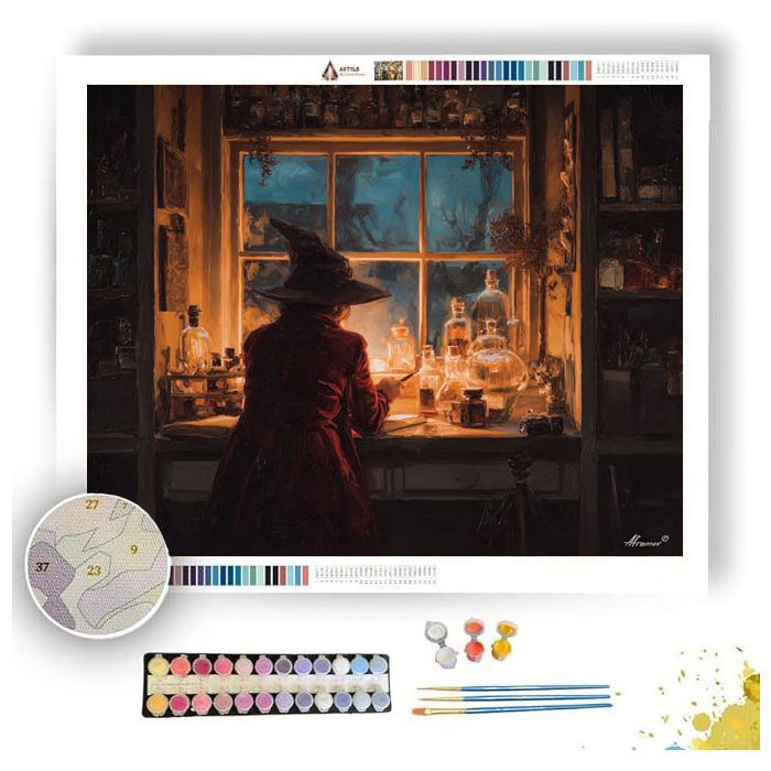 WINDOWGLOW ALCHEMIST - Paint by Numbers Full Kit