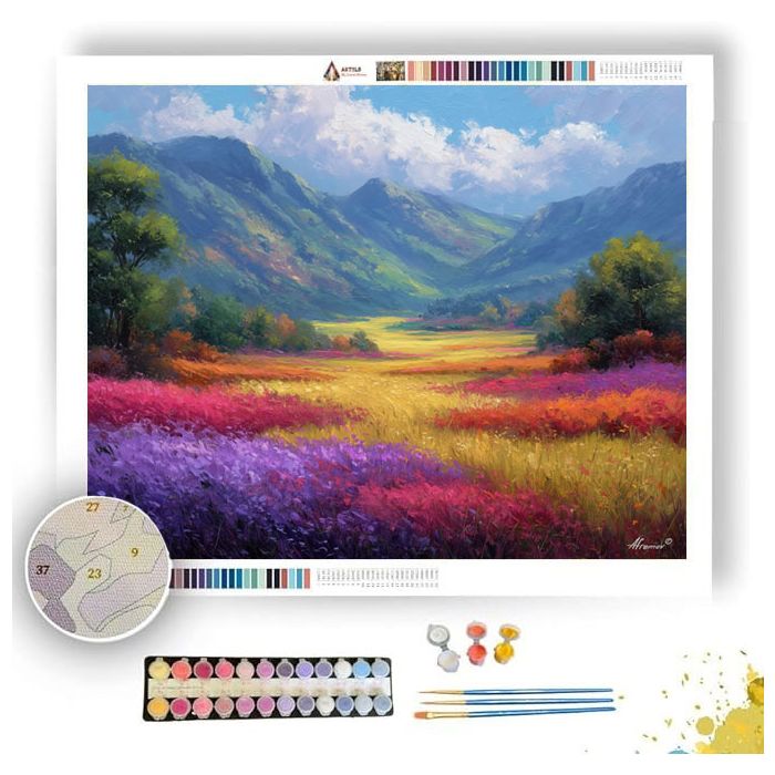 EMBERBLOOM VALLEY - Paint by Numbers Full Kit