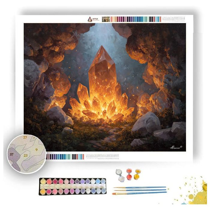FIRECRYST SET REALM - Paint by Numbers Full Kit