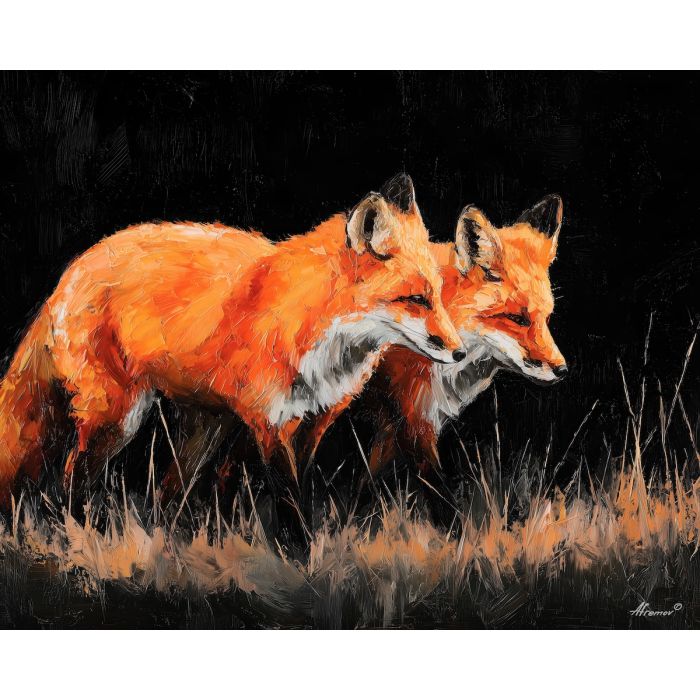 PAIRED CLOSENESS - Paint by Numbers Full Kit