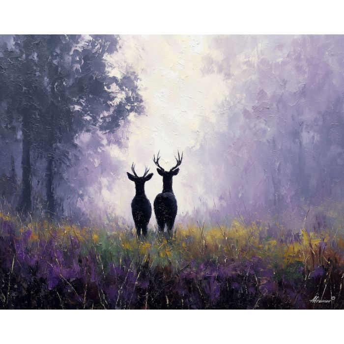 near, relation, saint valentine, love theme, couple, togetherness, romantic scene, palette knife, oil painting, impasto, thick paint, textured surface, emotional art, symbolic, intimacy, pairing, connection