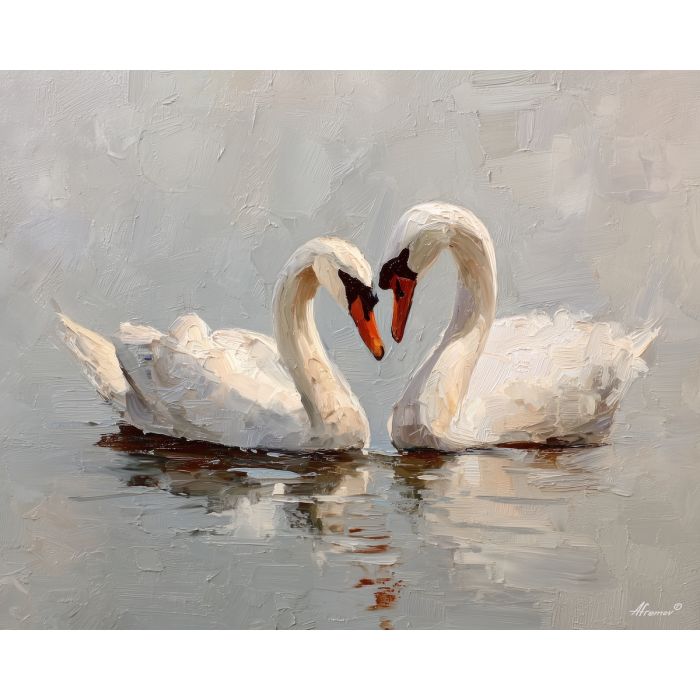 SOFT NEAR GESTURE - Paint by Numbers Full Kit