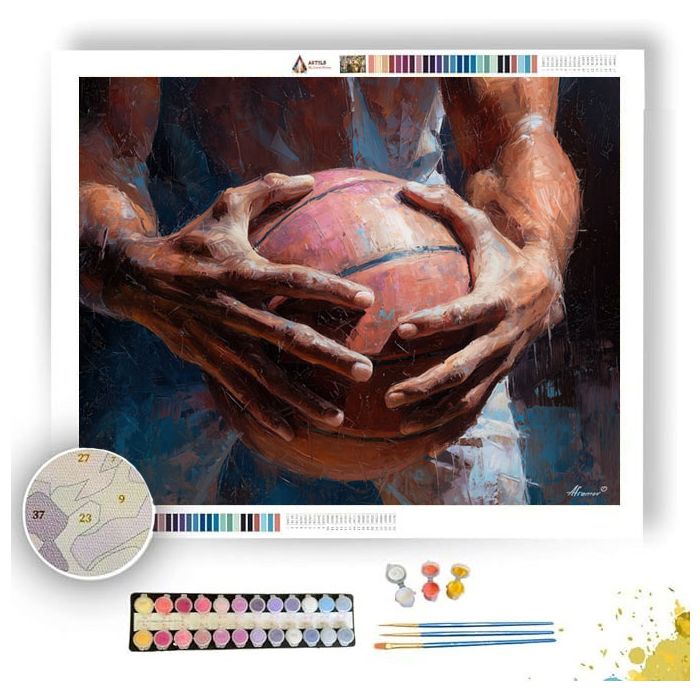 GENTLE BOLD FORM - Paint by Numbers Full Kit