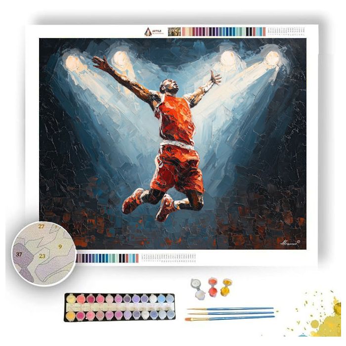 MOODY OUTLINE - Paint by Numbers Full Kit