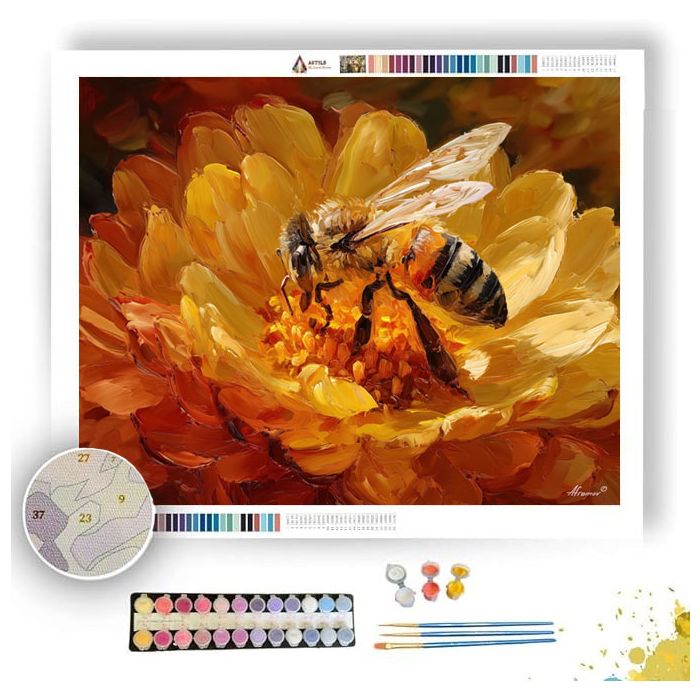 DRIFTING BOLD LIGHT - Paint by Numbers Full Kit