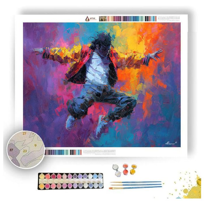 CHARGED HEAVY PRESENCE - Paint by Numbers Full Kit