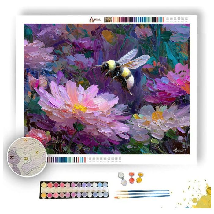 HIDDEN PATTERN - Paint by Numbers Full Kit