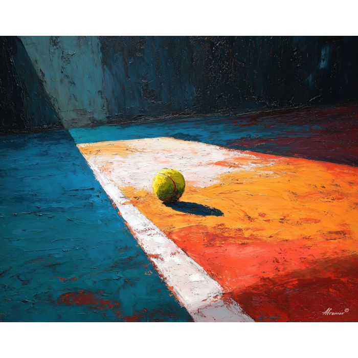 moody, mood, basketball, palette knife, oil painting, impasto, thick paint, textured surface, expressive art, painterly style, material depth, visual rhythm, hand painted, layered pigment, atmospheric, fine art, contemporary painting