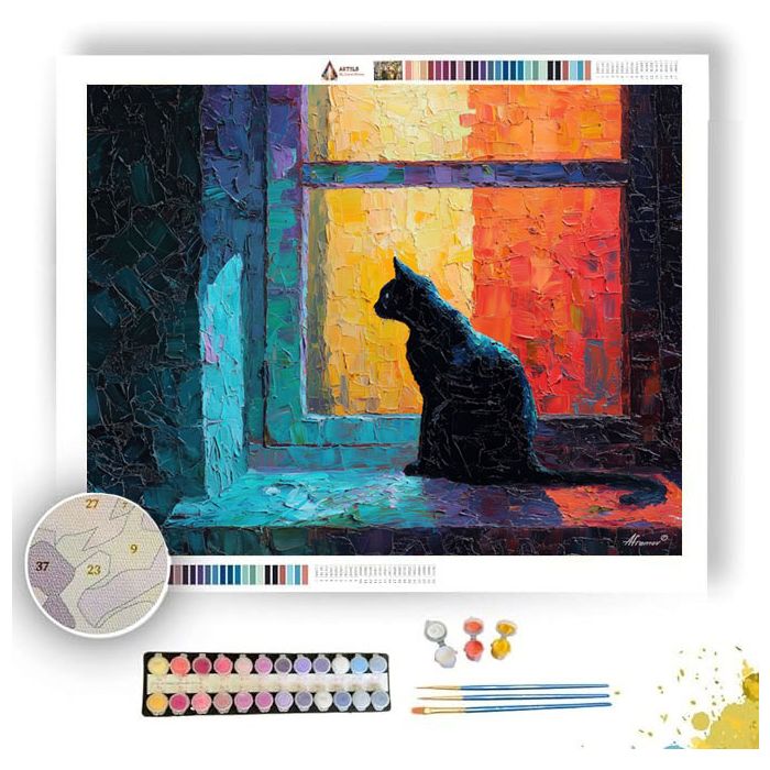 DENSE INTERVAL - Paint by Numbers Full Kit