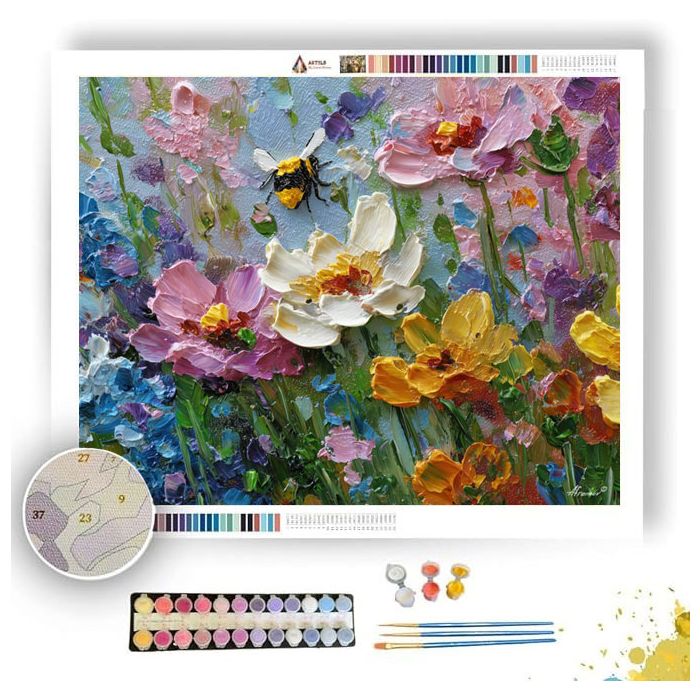 GENTLE QUIET SHIFT - Paint by Numbers Full Kit