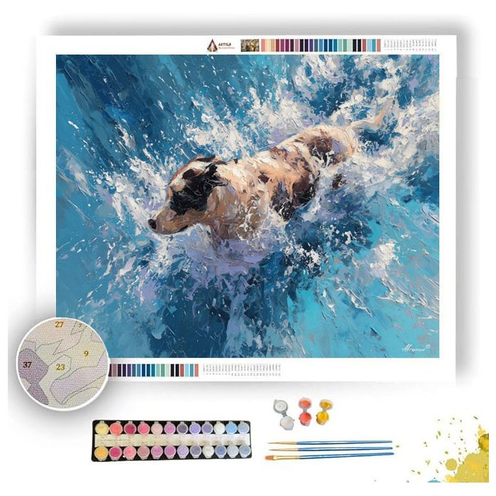 HIDDEN SURFACE - Paint by Numbers Full Kit