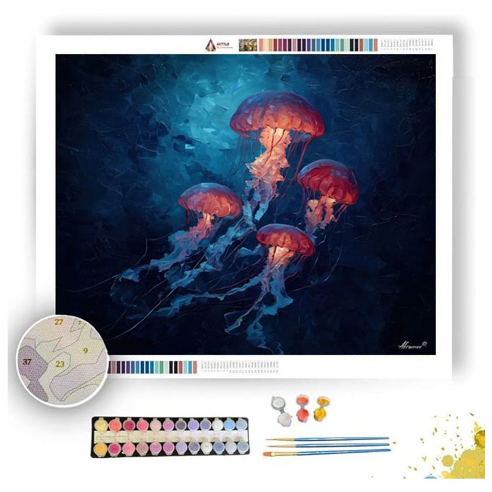 STRANGE PLANE - Paint by Numbers Full Kit