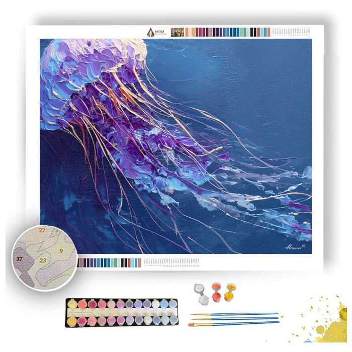STRANGE TRACE - Paint by Numbers Full Kit
