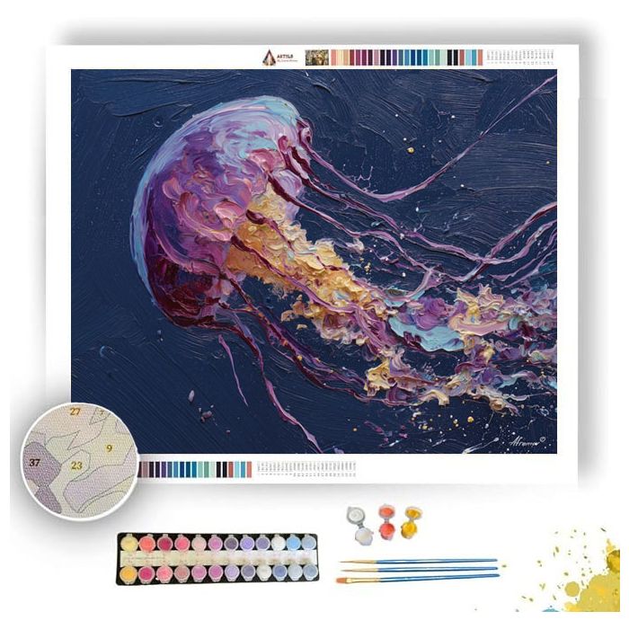 HEAVY FRAME - Paint by Numbers Full Kit