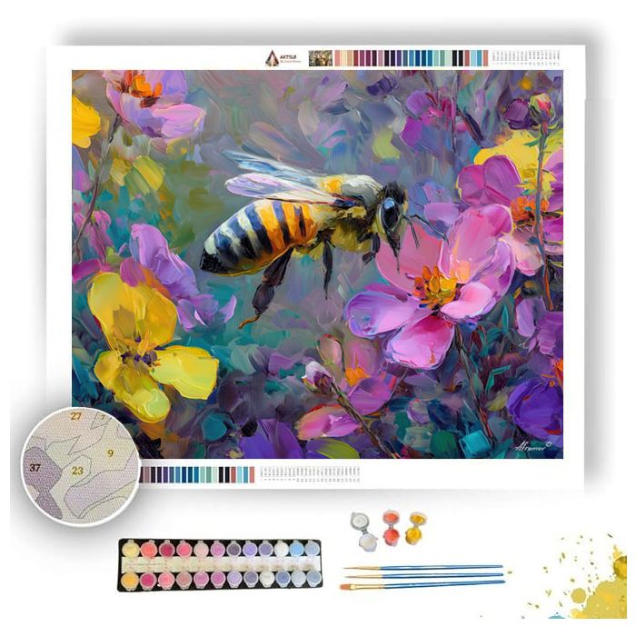 ODD CHARGED PLANE - Paint by Numbers Full Kit