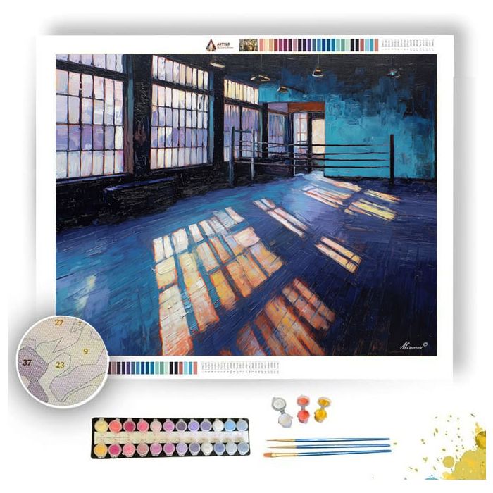 MOODY TENSION - Paint by Numbers Full Kit