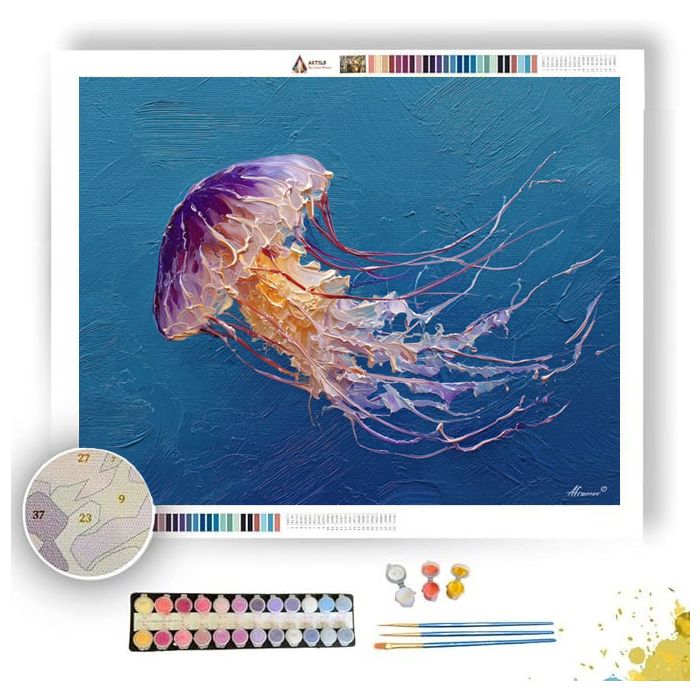 STRANGE GESTURE - Paint by Numbers Full Kit