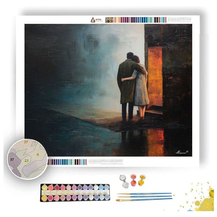HIDDEN CONNECTION - Paint by Numbers Full Kit