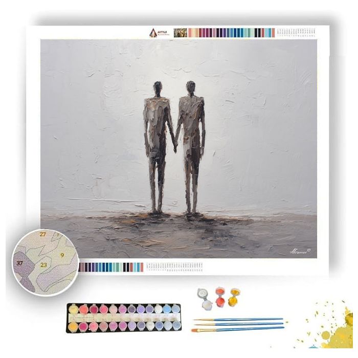 MINIMAL STATE - Paint by Numbers Full Kit