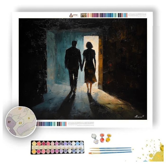 SILENT STATE - Paint by Numbers Full Kit