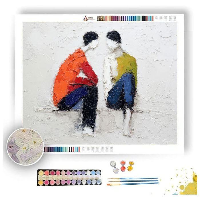 CLOSE MOMENT - Paint by Numbers Full Kit