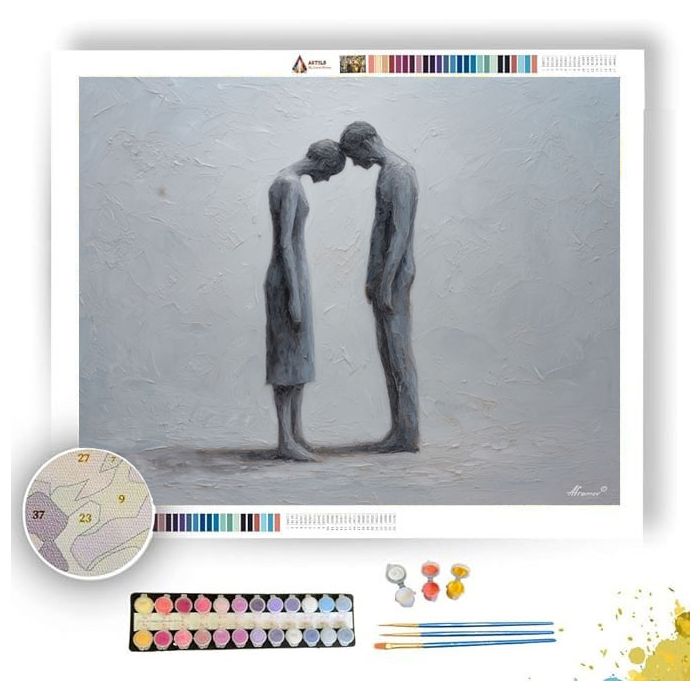 QUIET MOMENT B&W - Paint by Numbers Full Kit