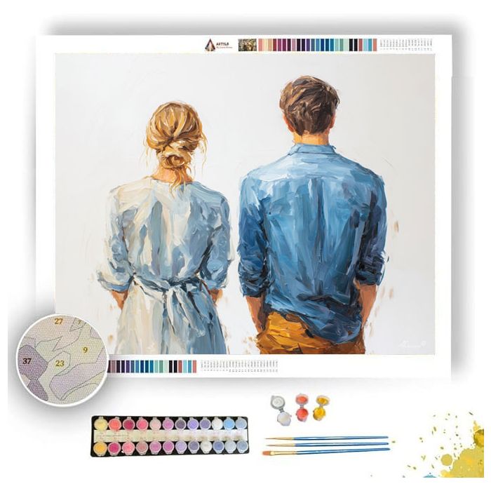 BALANCED TOGETHER - Paint by Numbers Full Kit