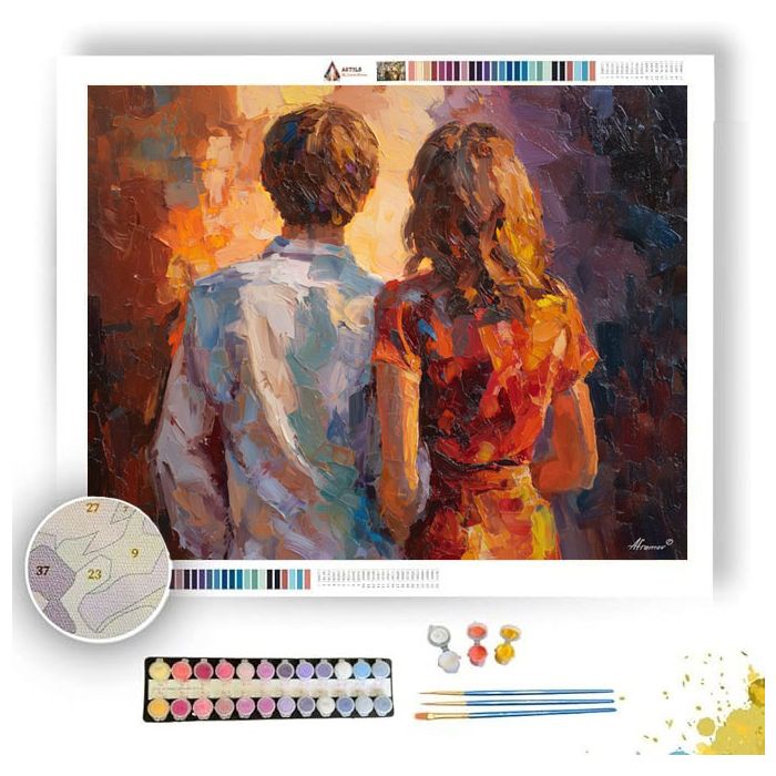 NEAR MOMENT - Paint by Numbers Full Kit