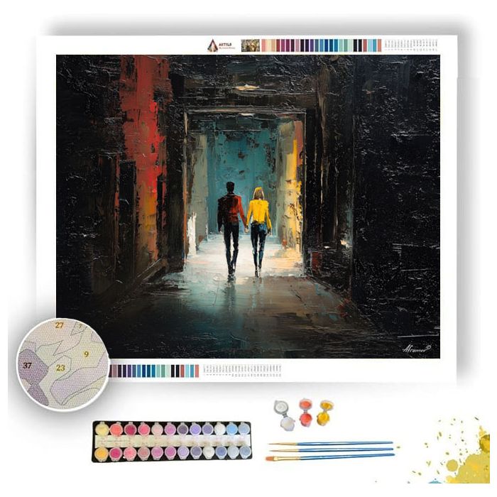 LOW PAUSE - Paint by Numbers Full Kit