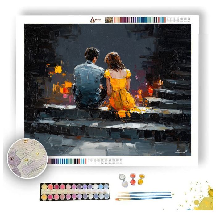 NIGHT TOGETHER - Paint by Numbers Full Kit