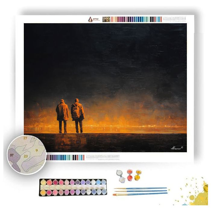 OBSCURE STANDING - Paint by Numbers Full Kit