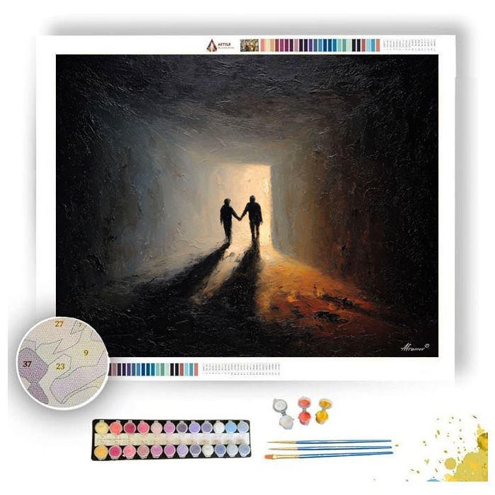 DIM STATE - Paint by Numbers Full Kit