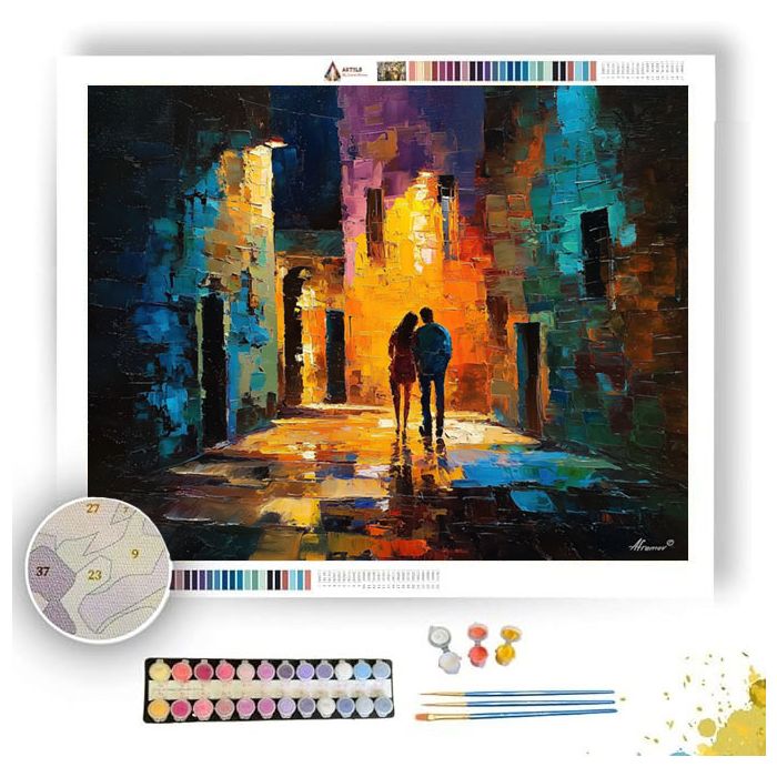 SHADOWED STANDING - Paint by Numbers Full Kit